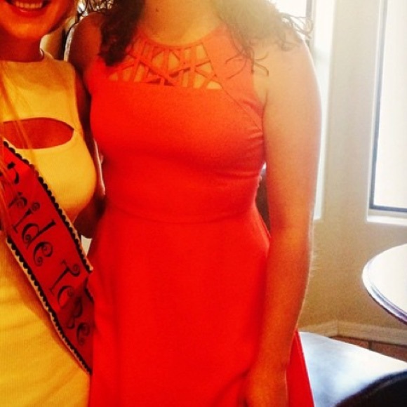 Coral Dress - Picture 4 of 6